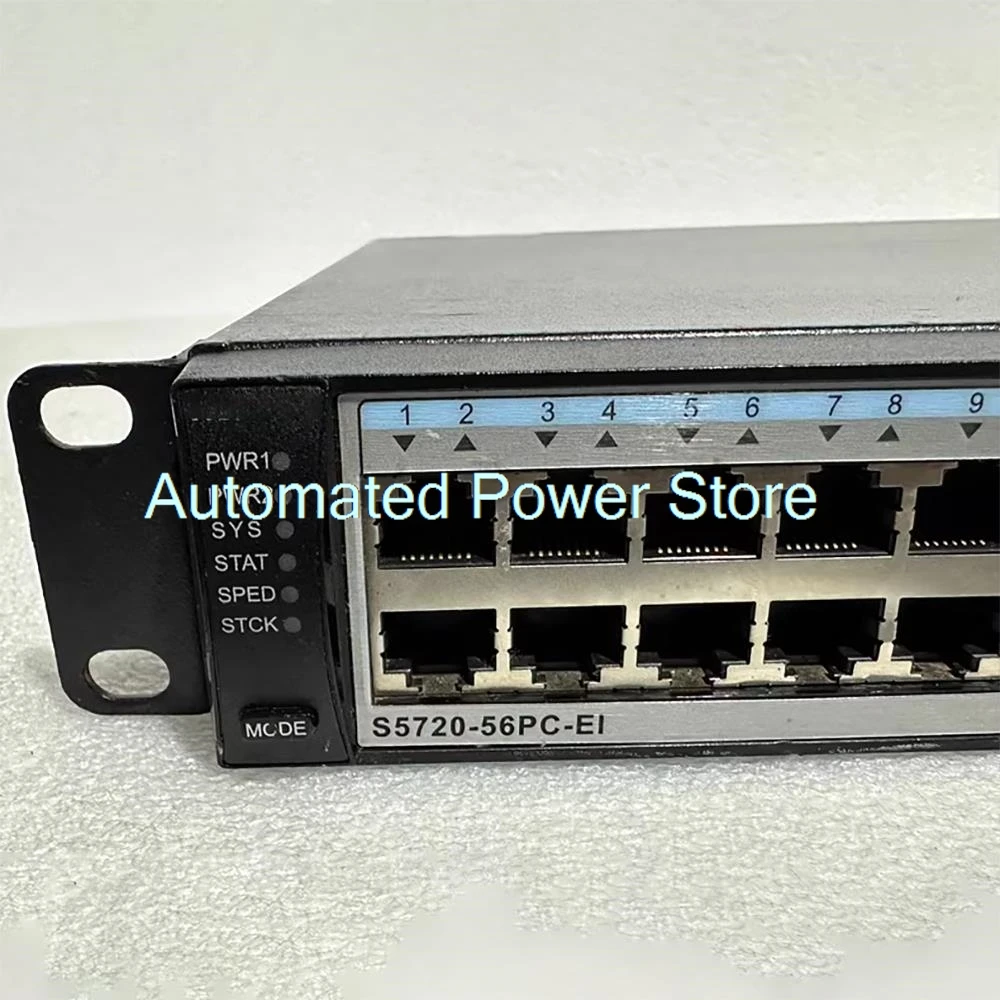 S5720-56PC-EI 48 Port Gigabit Ethernet 4 Port SFP Layer 3 Network Management Switch 100% Tested Fast Ship Perfect Work