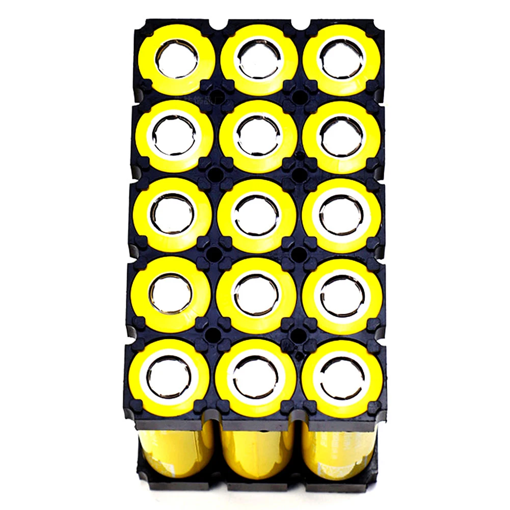 8PCS 3x5 Battery Holder Stand Plastic Frame Bracket for DIY Use with 21700 Battery Packs for Organized Battery Management
