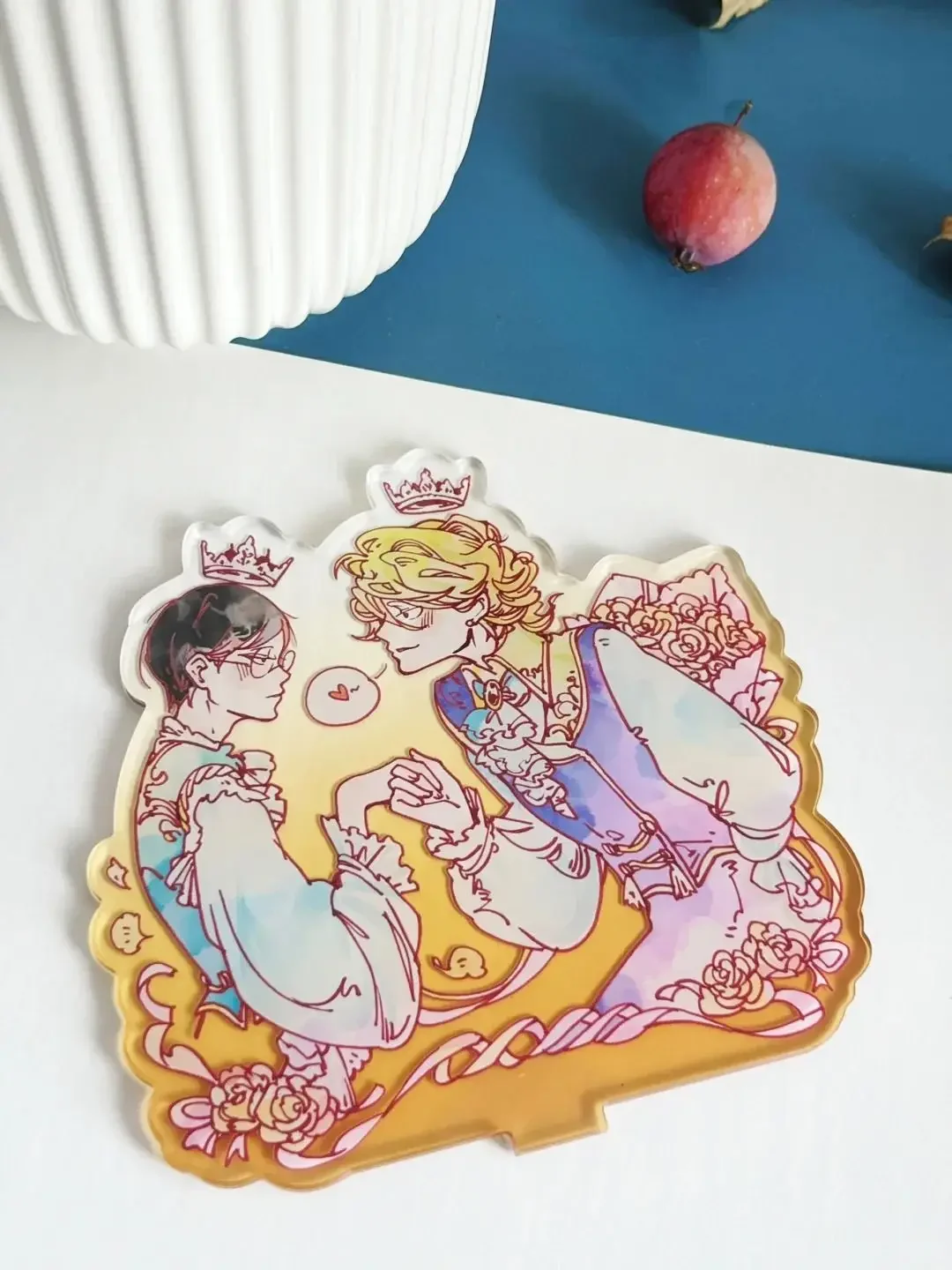 Kusakabei Hikaru 아크릴 스탠드 Sajou Rihito 그림 디스플레이 Doukyuusei 애니메이션 상품 컬렉션 Accesorios 책상 장식 장식품