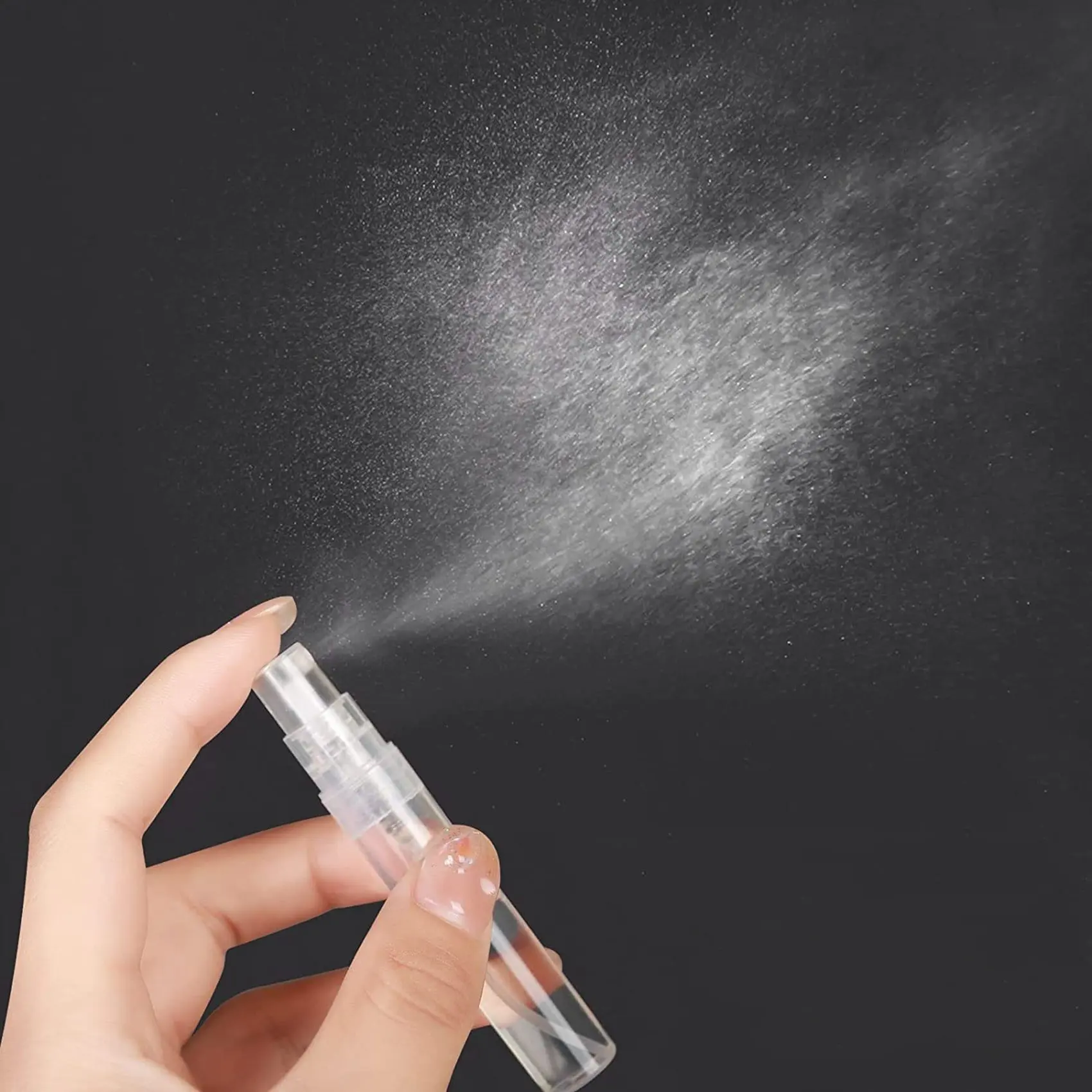 30Pcs Clear 2Ml Atomizer Plastic Bottle Spray Disposable Perfume Empty Sample Bottle for Travel Party