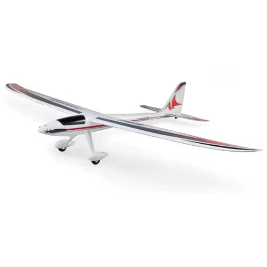 RC Airplane Conscendo 2.0m BNF Basic for outdoor flying, EPO foam body, gray/black color, AS3X+ stabilization and Safe Select s