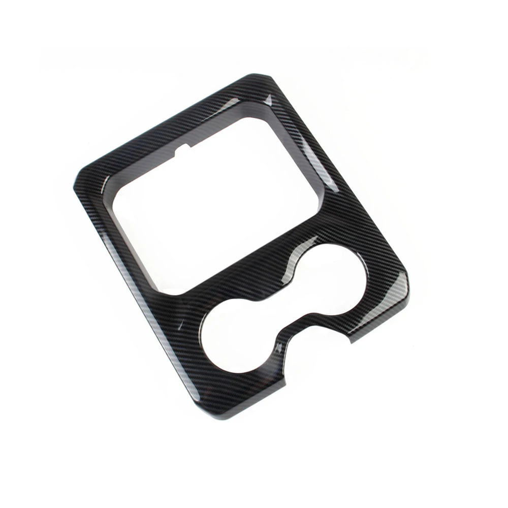 

Style Cup Holder Panel Cover Trim for Dodge Ram 1500 2019 2020 2021, ABS Armrest Box Decor, Car Interior Styling