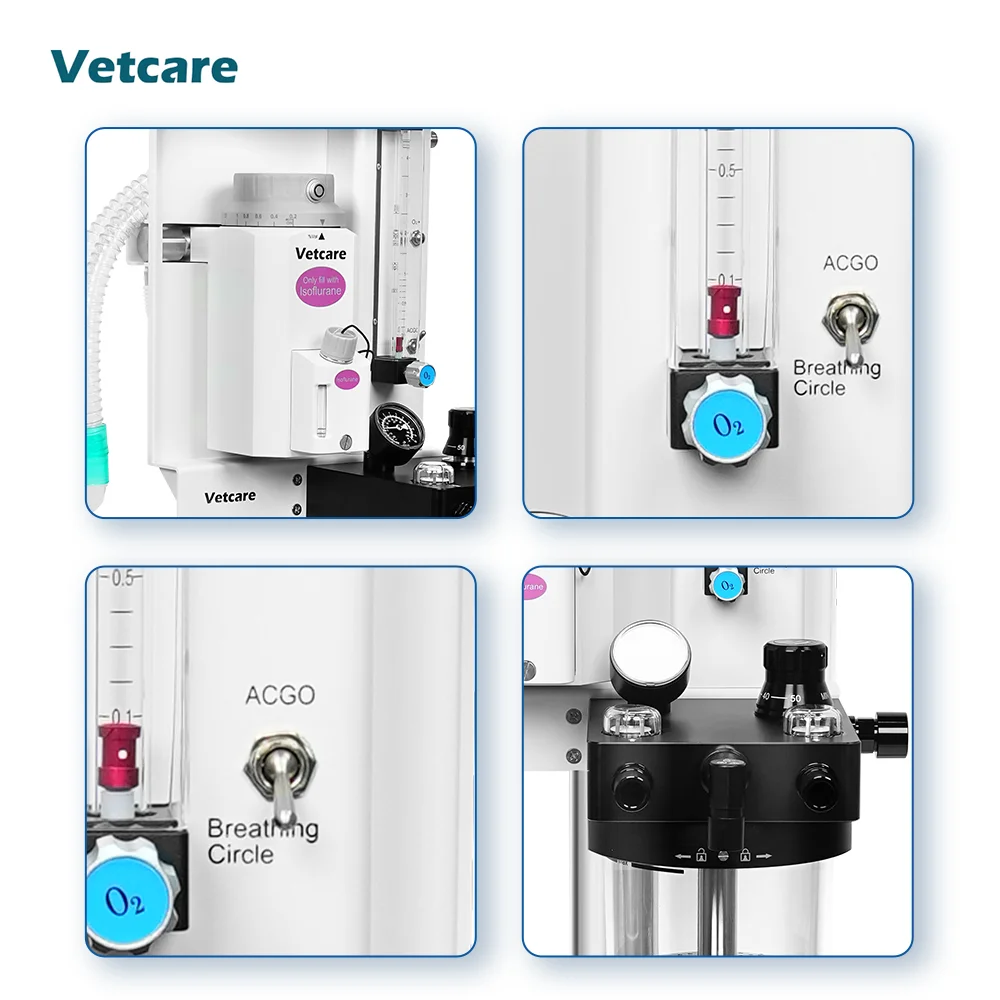 Pet Hospital Clinic Equipment Anesthesia Machine Equipped High-precision Vaporize Gavet-30 Veterinary Anesthesia Machines