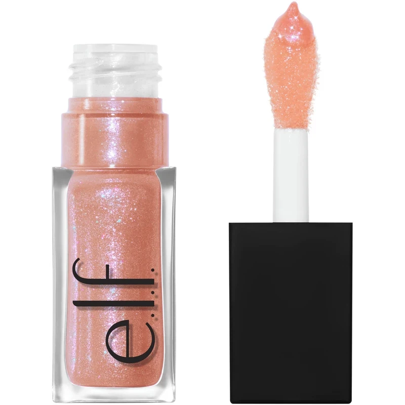 Elf New Glow Reviver Lipgloss Candy Divine Wine Getöntes Leichtes Feuchtigkeitsspendendes Nährendes Lippenöl Volumen-Gebendes Lippen-Make-up Kosmetik