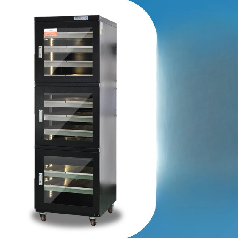 Drawer type nitrogen cabinet anti-static with LED lighting