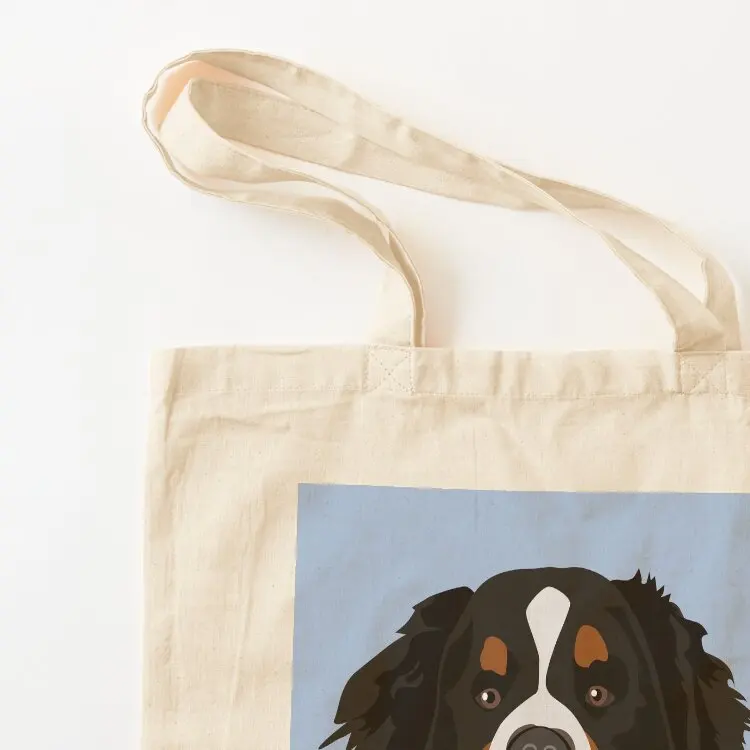 Bernese Mountain Dog - The Theo Tote Bag Canvas stote bag Women's shopping bag Handbags Large bags for women