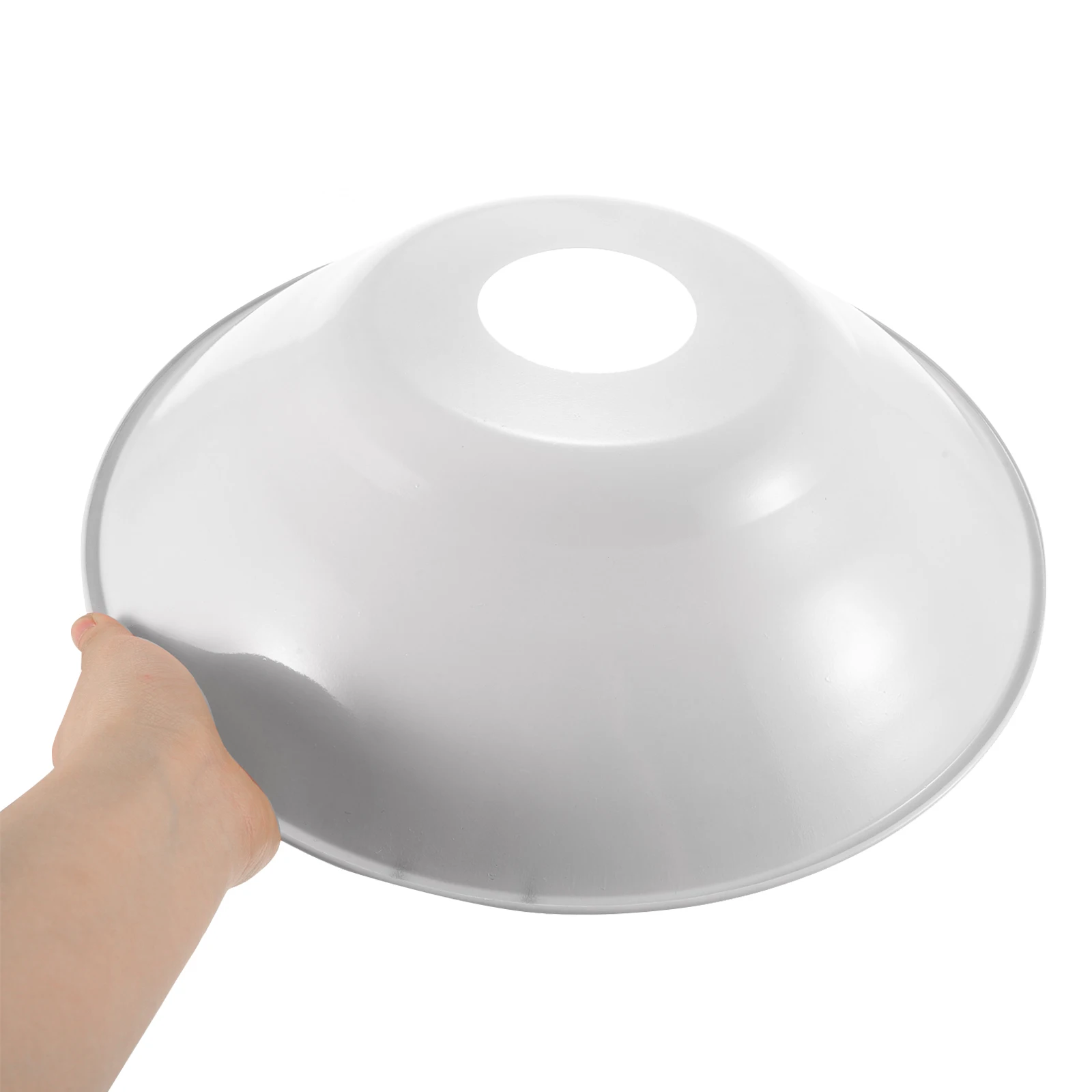 

Waterproof Street Lamp Cover 16 Inch Stainless Steel Shade Outdoor Road Garden Industrial Light Accessories Replacement
