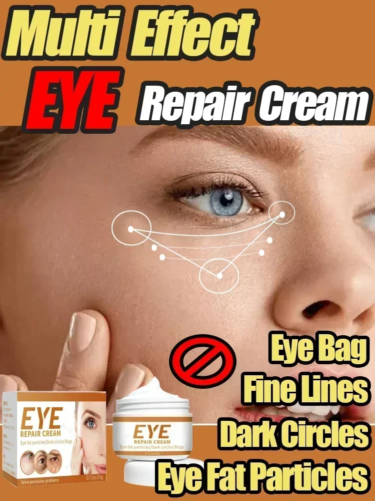 Instant Remove Wrinkle Eye Cream Eye Bags Dark Circles Anti Puffiness Firm Cream Under Eyes Lightening Fine Lines Moisturizing