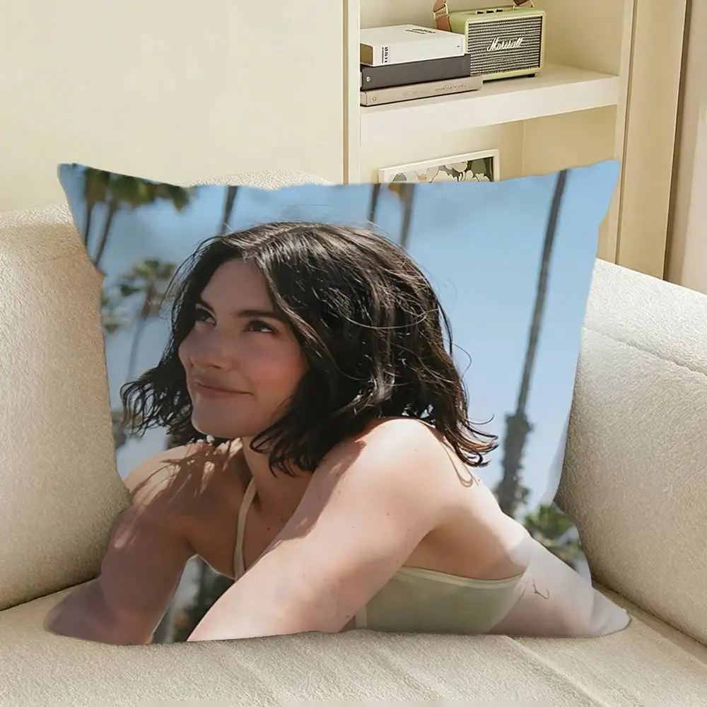 Hit the Wall G-Gracie A-Abrams Square Sofa Pillow Cover Solid Color Living Room Home Decor Cushion Case