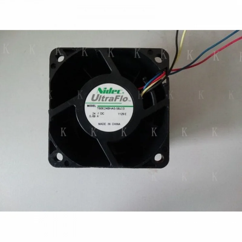 

C FOR NIDEC T60E24BHA5-58J33 24V 0.69A 6038 60*60*38MM 6038 fan