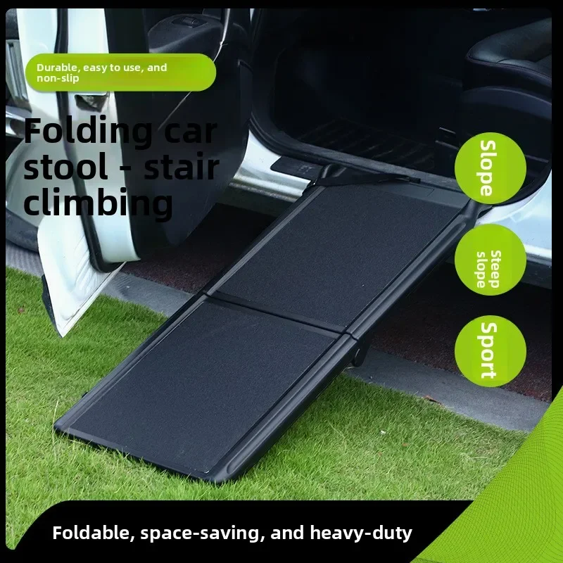 Folding Pet Assisted Stairs Car Steps Slope Non-slip Dog Ladder Large Dog Car Ladder Car Dog