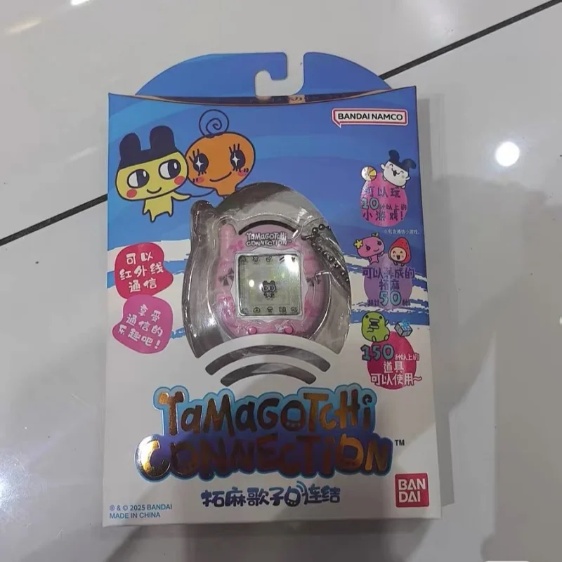 Tamagotchi elektronische huisdierverbinding V3 ‌ Leuke koppelstijl - ‌ Roze glinsterende stijl delicate strik blauwe bubble meisje beste cadeau