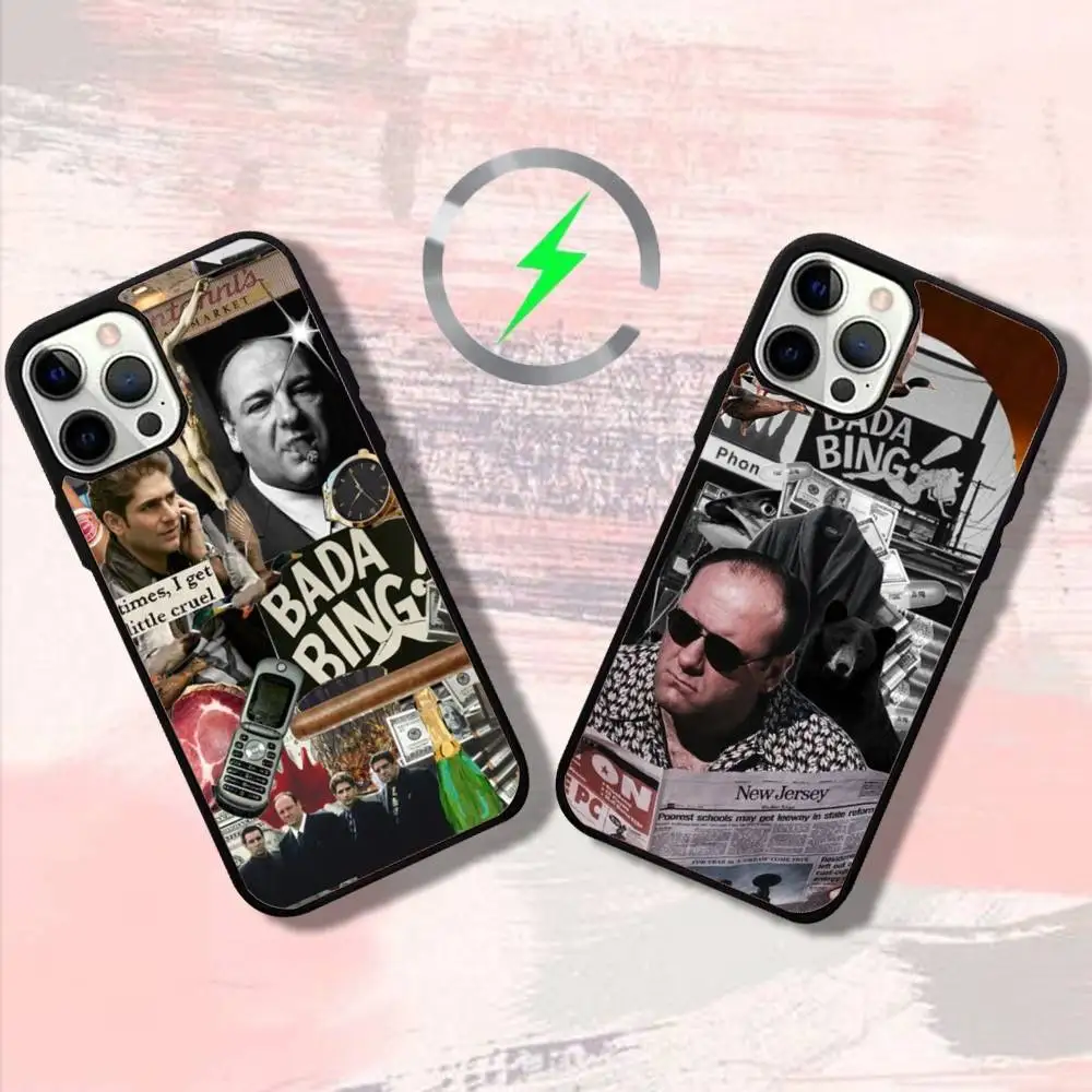 

Film The S-Sopranos Phone Case For iPhone 16,15,14,13,12,11,Pro,Max,Plus,Mini,SE4,E Magnetic Magsafe Wireless Charging
