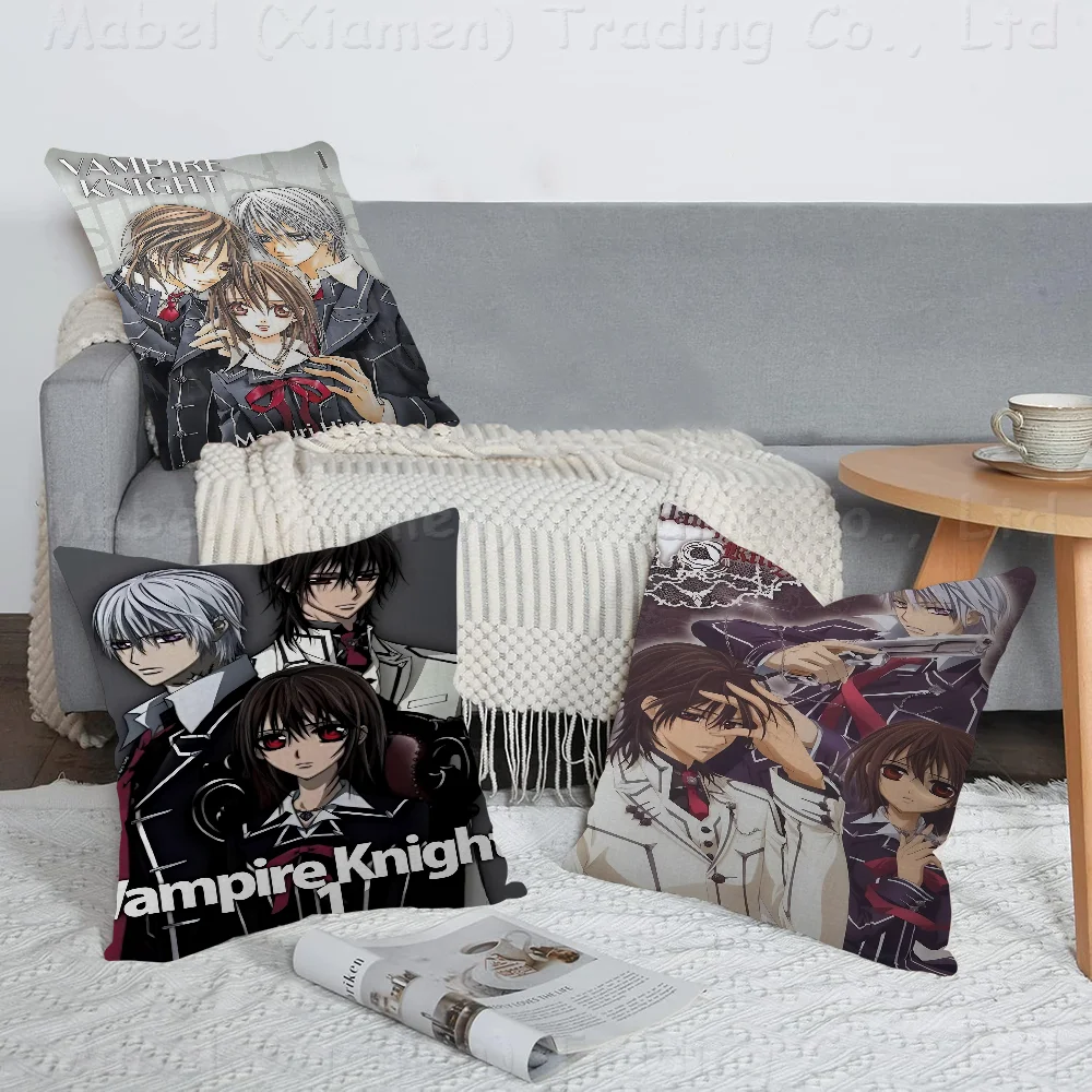 

Anime Vampire Knight Pillowcase Toon Gift Cushion Cover Bedroom Home Sofa Chair Seat Decor Pillow Case