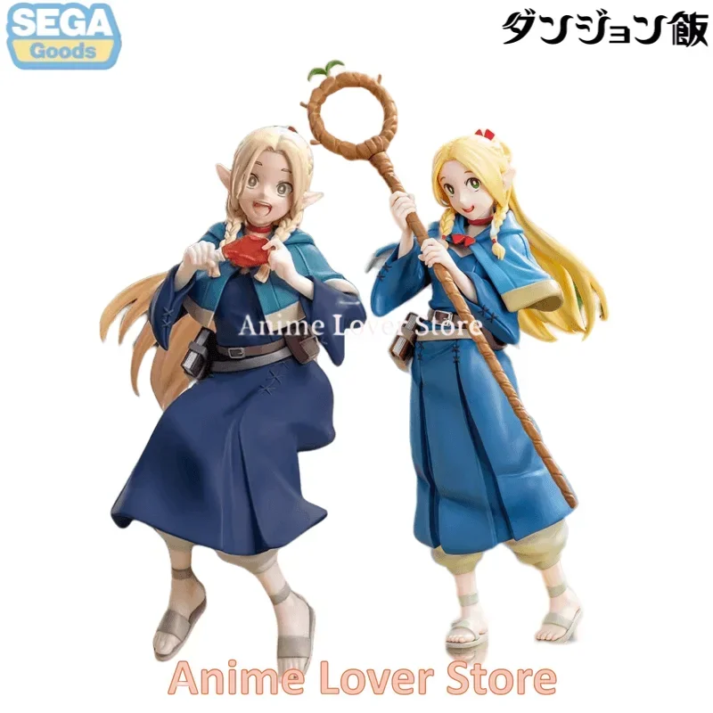 100% Original SEGA Luminasta Delicious In Dungeon Marcille figura de Anime adornos de modelos coleccionables