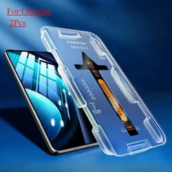 2Pcs Screen Protector For Oneplus 13 12 11 10 9 Pro ACE3 ACE 2 Pro 12R 11R Tempered Glass Auto Matic Installer Tool