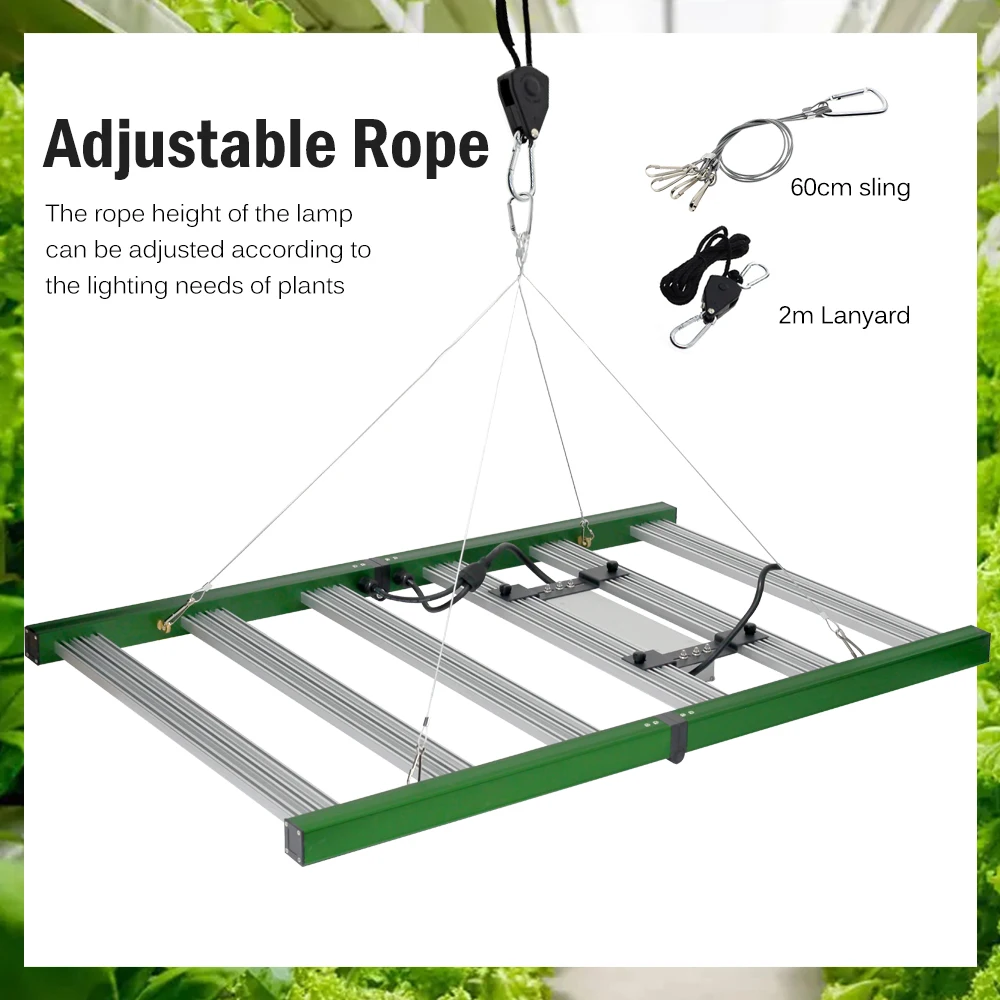 SMD3030 LED تنمو Phytolamp الطيف الكامل عكس الضوء أضواء قابلة للطي 240 واط 320 واط 400 واط قابل للتعديل لشتلات زهور الخضروات الداخلية