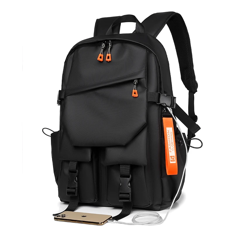 Image of Luxuriöser Herrenrucksack, hochwertiger 15,6-Zoll-Laptop-Rucksack, wasserdichte Reisetasche mit hoher Kapazität, modische Schulrucksäcke für Männer