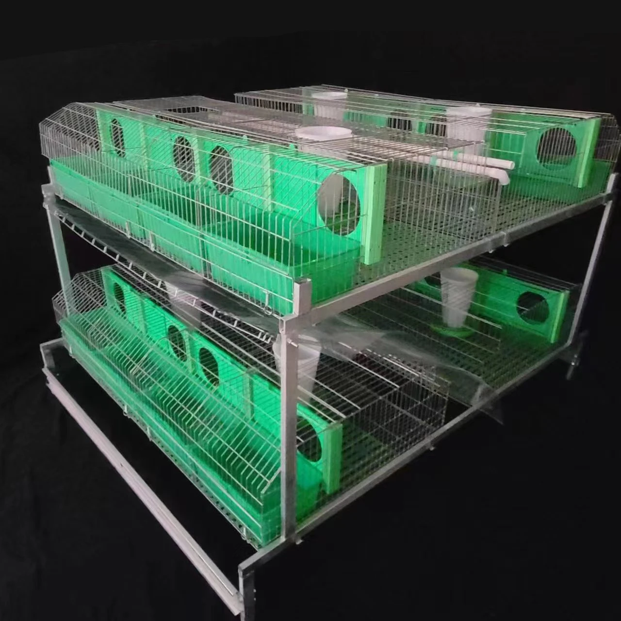 bunny rabbit hutch European rabbit cage wire mesh  pet house for sale