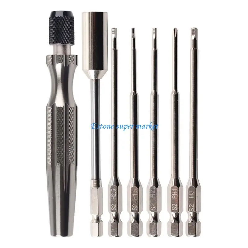 

090B Портативные наборы отверток с различными битами для автомобильных дронов с дистанционным управлением