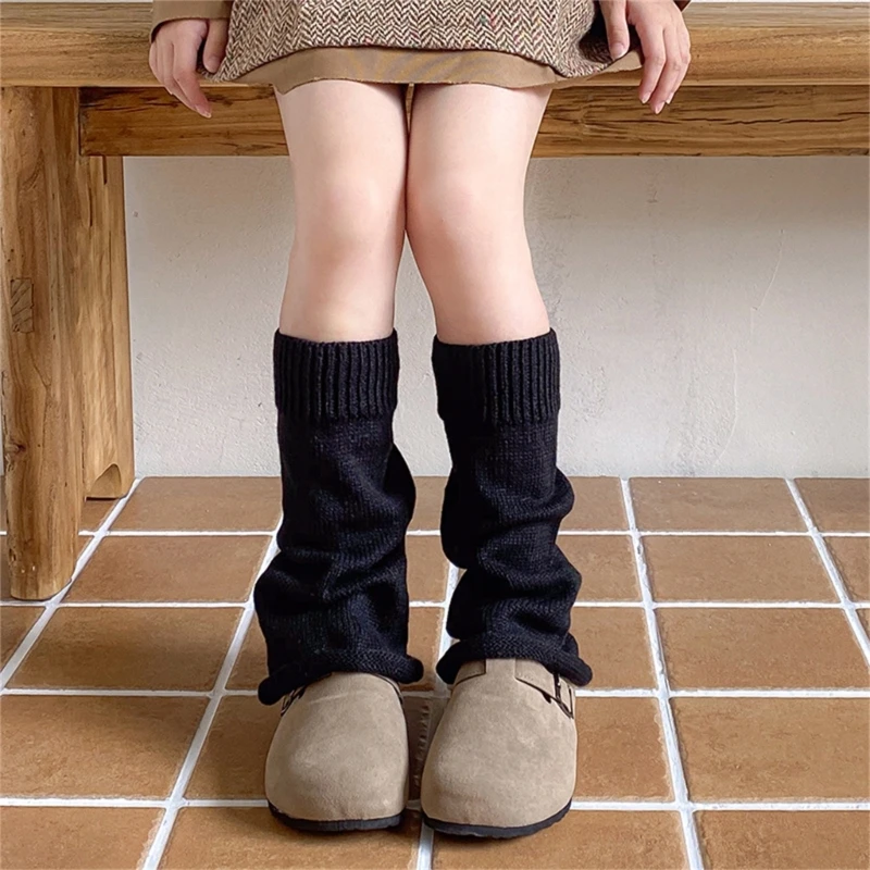 Chaussettes longues pour enfants, chaussettes longues à pour garçons filles, chauffe-jambes