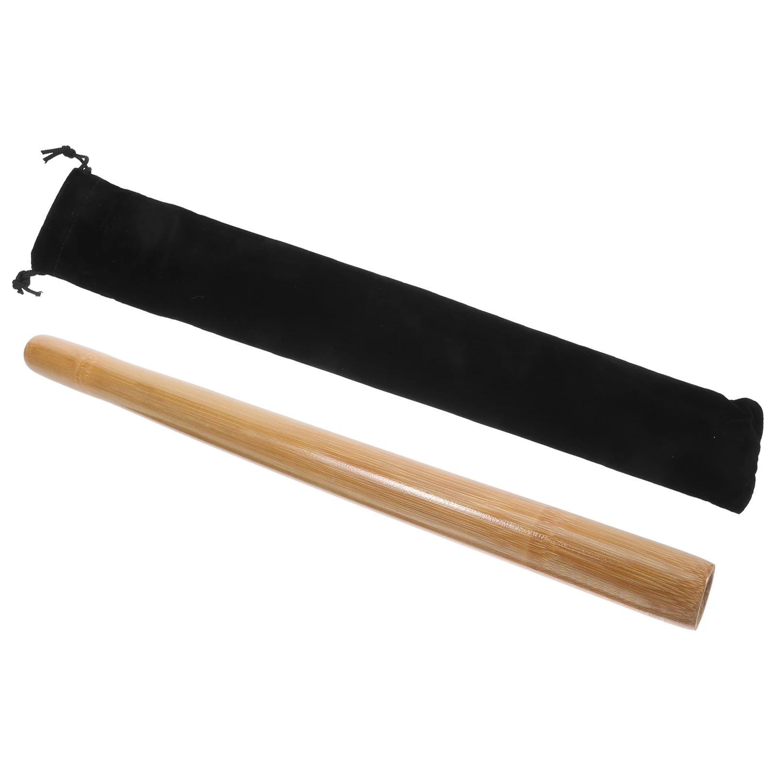 

Bamboo Massage Stick 42x25cm Body Roller for Muscles Back Calf Legs Facial Shoulder Neck Spa Massager Portable Storage Bag