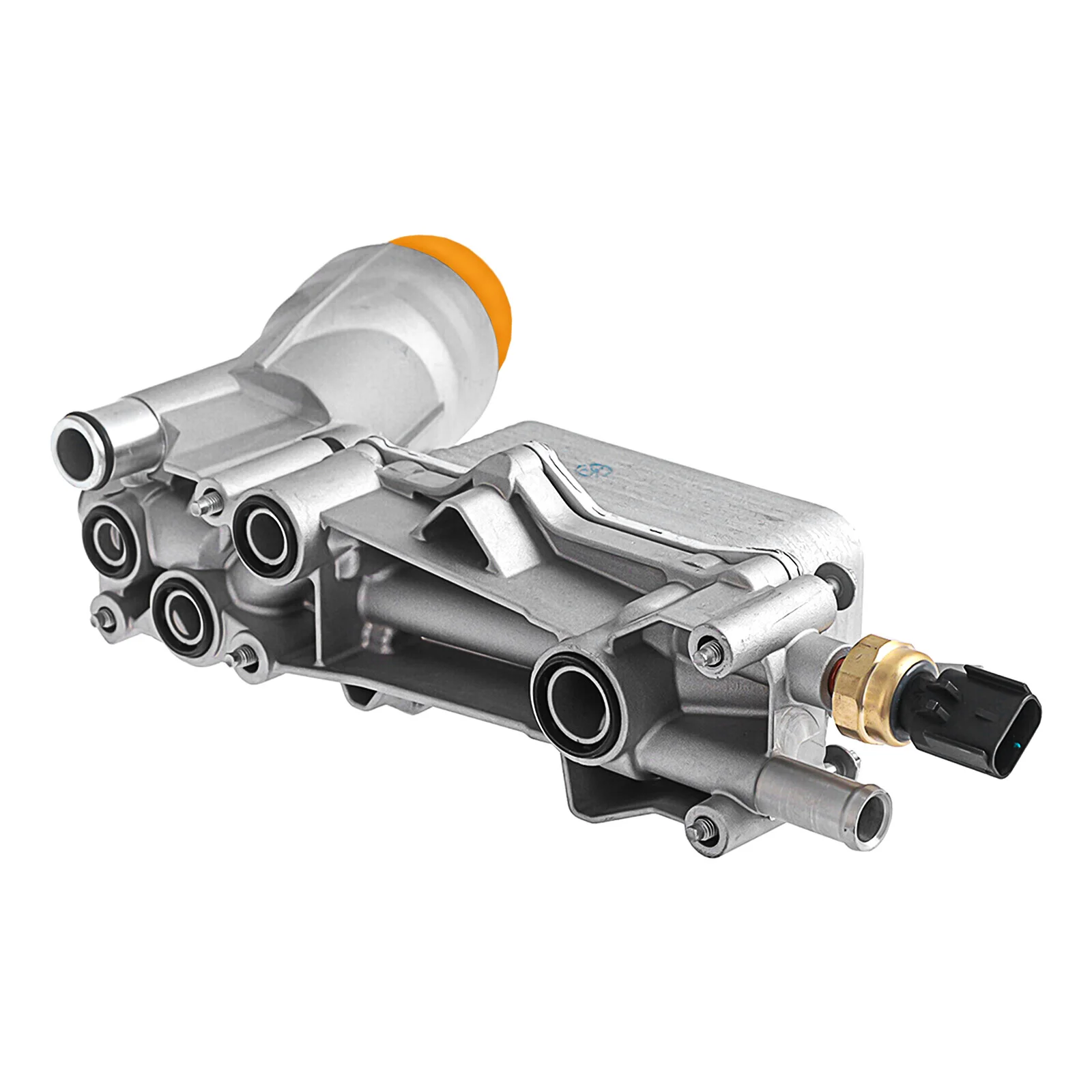 3.6L Engine Oil Cooler Oil Filter Housing Kit Fits 11-16 Dodge Jeep Chrysler Ram The engine oil cooler can keep the engine oil cool and clean, allowing the car to accelerate faster and helping to extend the life of the oil and engine