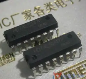 Hd74ls247p 74ls247 dip-16 10 قطعة/الوحدة