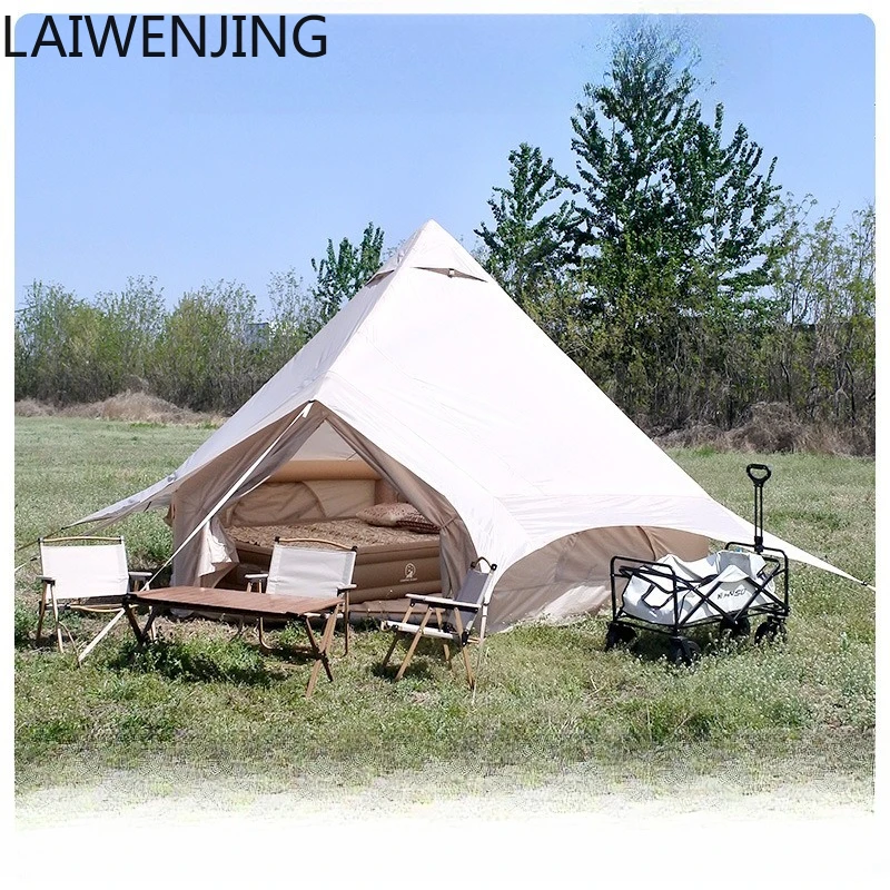 

MJY yurt fast inflatable tent portable air column rainproof 16 square meters large space