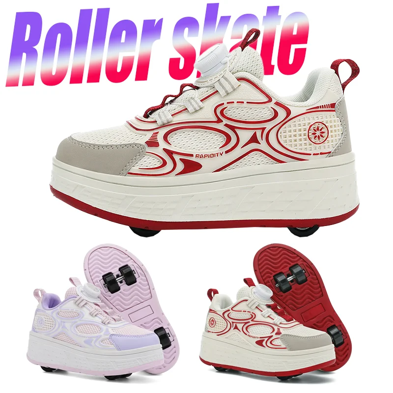 kids-4-wheel-roller-shoes-boys-and-girls-walking-shoes-can-walk-slide-and-shrink-flashing-lights-for-primary-school-students
