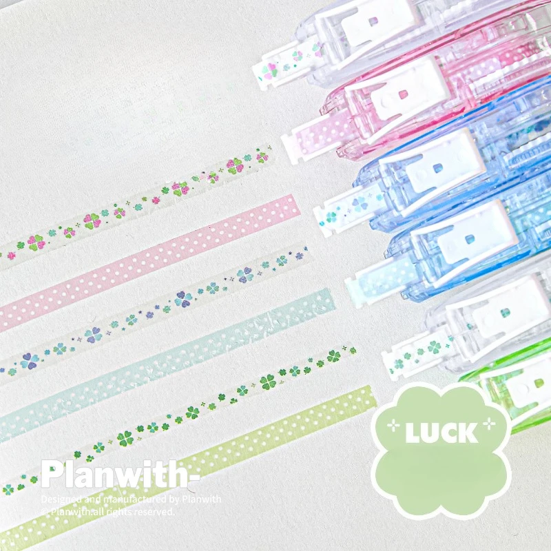 conjunto-com-2-fitas-corretivas-em-forma-de-folha-de-trevo-fita-decorativa-brilhante-para-diario-scrapbook-e-caderno-estudantil