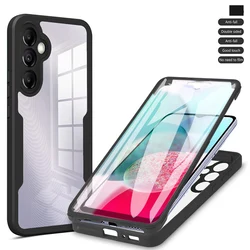 360 Case For OPPO A2 A5 A9 2020 A15 A15S For OPPO A32 A33 A35 A36 A52 A53 A53S A54 A54S A55 Shockproof Double Full Body Cover