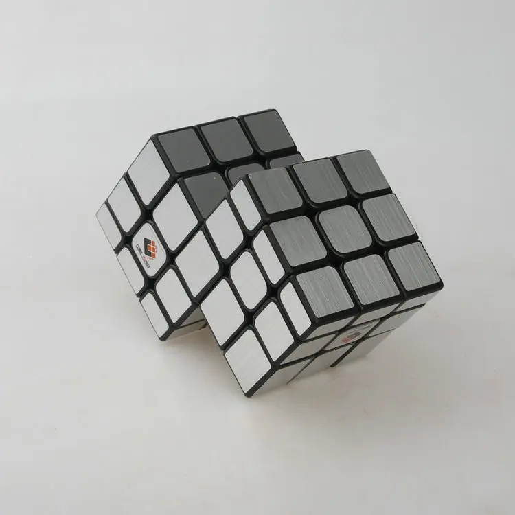 [Krótność] 3x3 Gładkie Lustro Nieregularny Prostokąt Siameska Kostka Połączona Kostka Ograniczone Obrotowe Magiczna Kostka Puzzle dla Dzieci