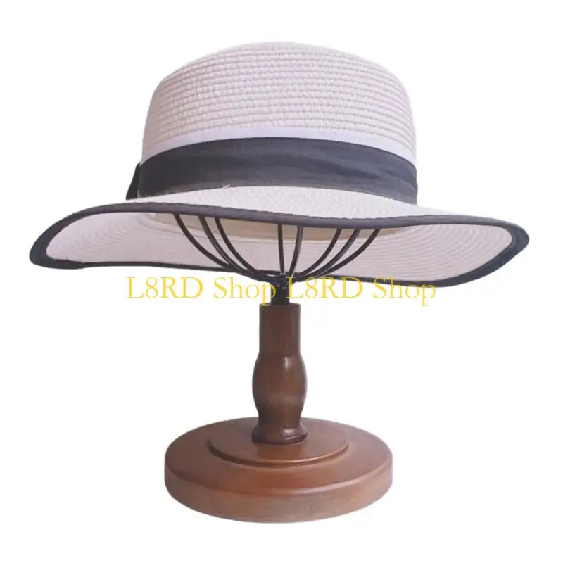 L8RD Cap Rack Fashion Accessory Rack Multiple Purpose With Interchangeable Wooden Component Cap Display Stand