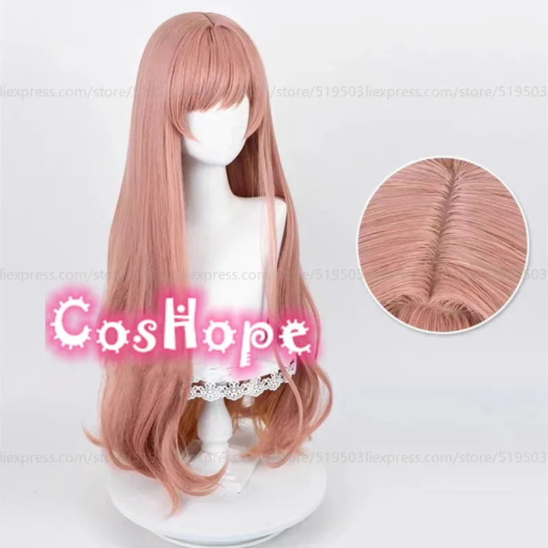 

Rapi 85 см оранжевый розовый коричневый аниме косплей парик термостойкие синтетические парики