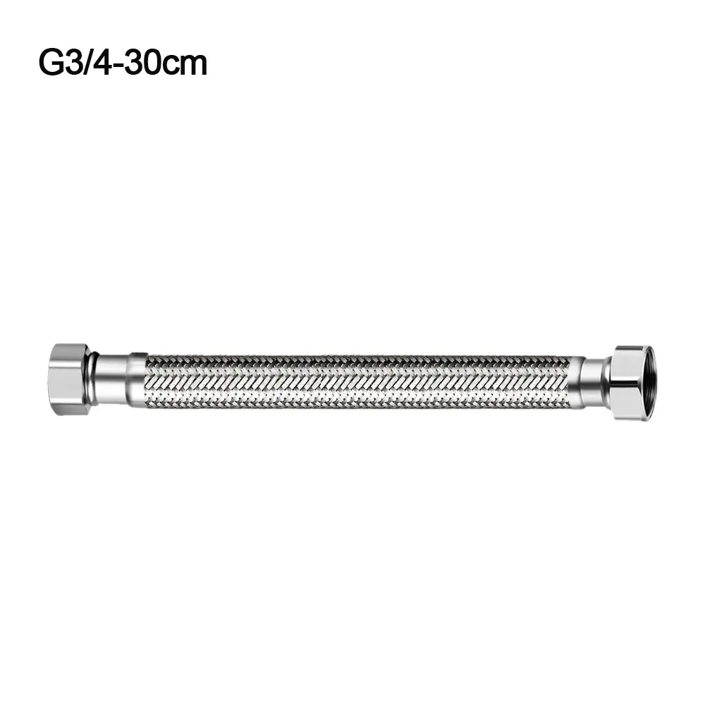 

304 Stainless Steel Spring Shower Hose Large Flow Anti-wrap Toilets Water Hose Replacement Extendable Shower Head Tube