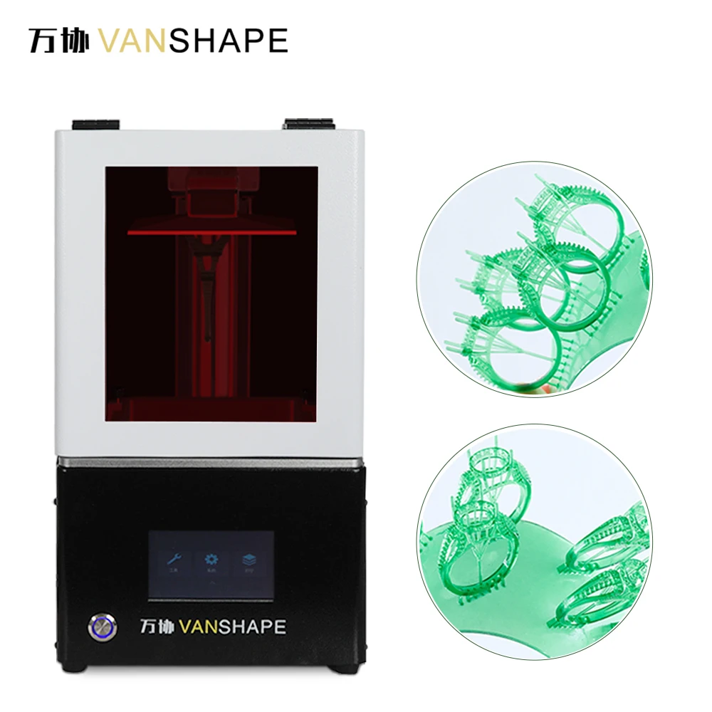 

Vanshape VAN30-neo LCD Photosensitive Resin Printer High Resolution Jewelry Denntal Monochrome 3D Printer