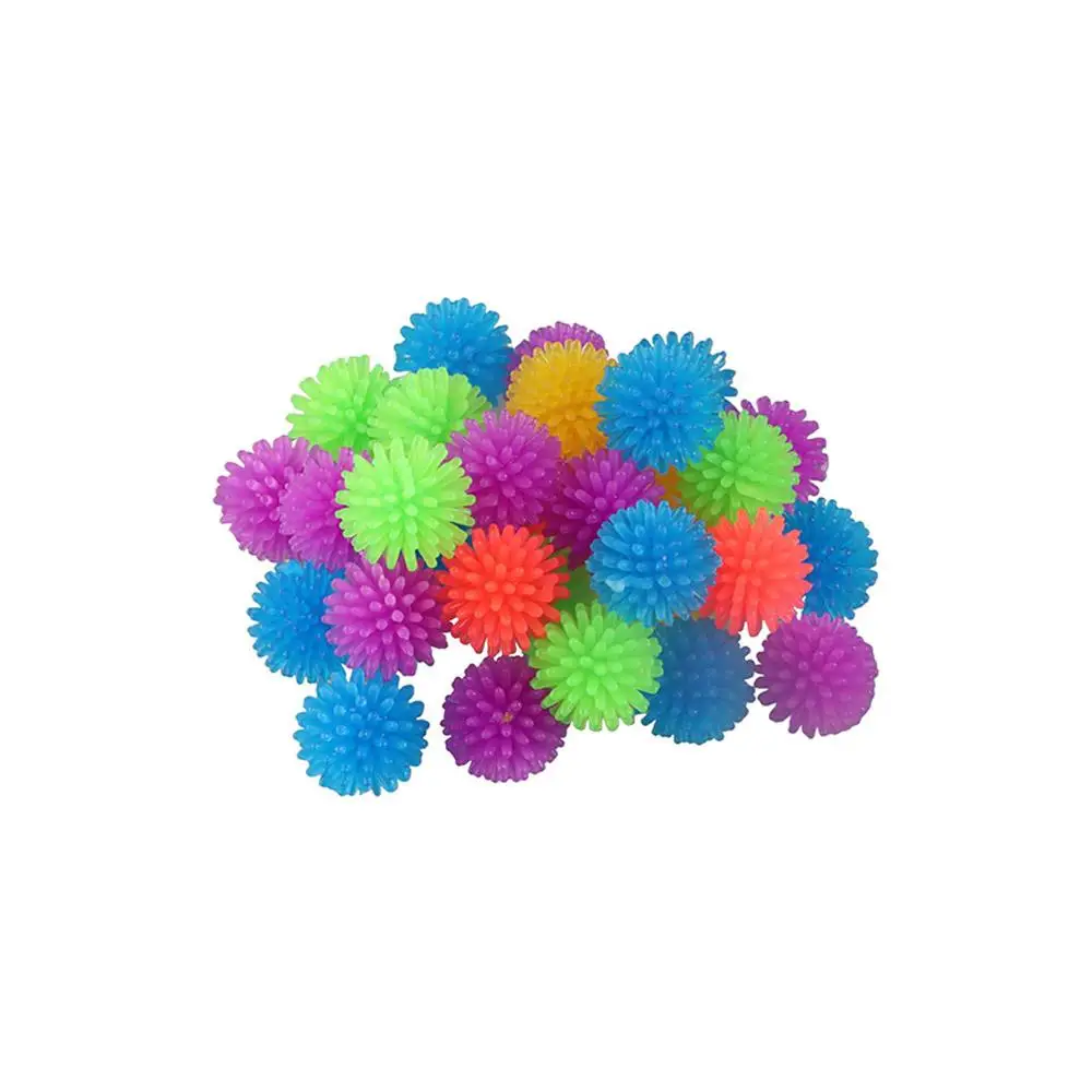 

Colorful Ball 2cm Squeezes Ball Fidget Toy TPR Ball Interactive Toys Thorn Ball Pet Cat Toys Stretch Plush Ball Arbutus Ball