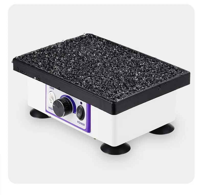 Dental Plaster Vibrator Big Quadrate Square Dental Vibrator Oscillator Shaker Plaster Gypsum Vibrating for Dental Lab
