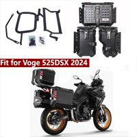 35L Aluminium Alloy Motorcycle Pannier Side Cases - Travel & Storage Top Box & Storage Trunk Set Fit for Voge 525DSX 2024