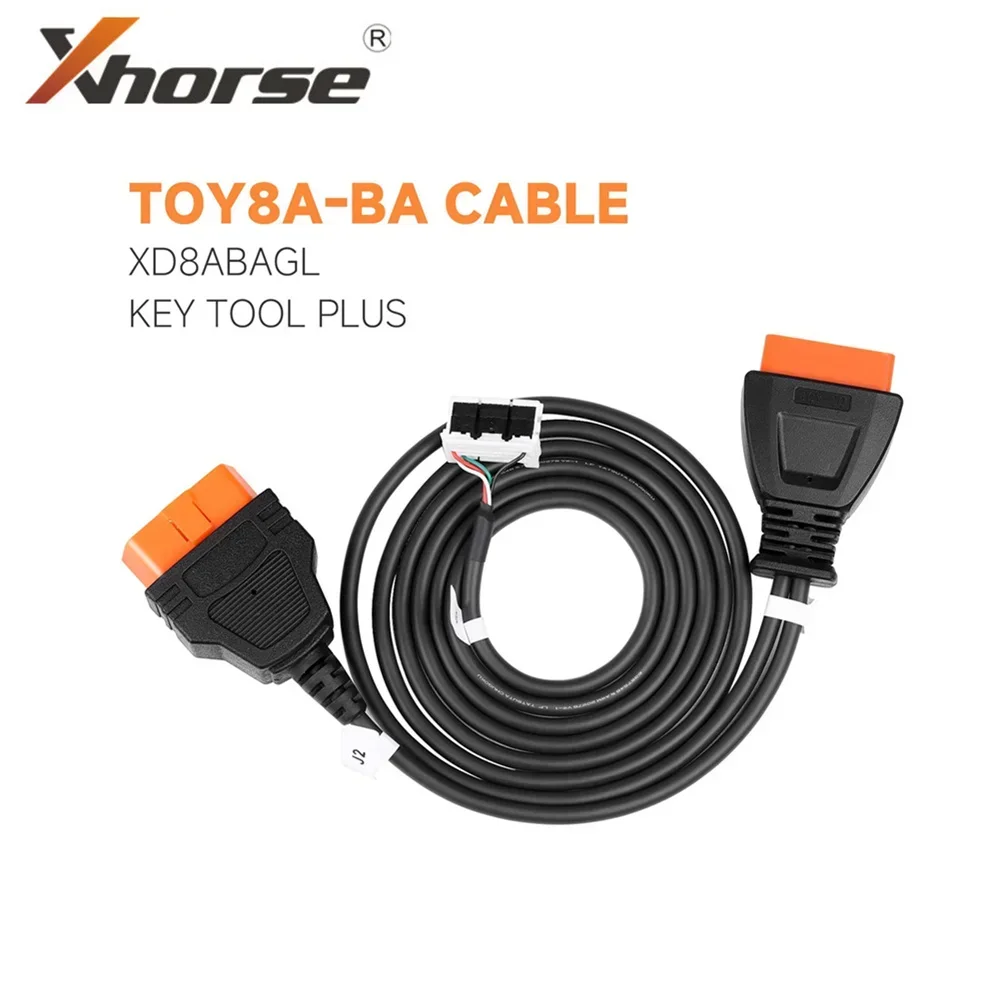 Xhorse VVDI for Toyota BA All Key Lost Cable KD8ABAGL Work with MAX Pro, KTP, FT-OBD Support 2022- in Stock