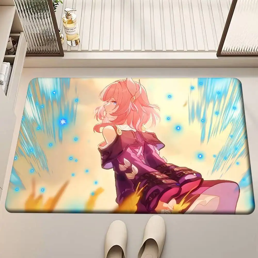 7 Maret Keset Rumah Gaya Nordik Keset Kamar Mandi-Toilet Keset Dekorasi Kamar Tidur Hotel