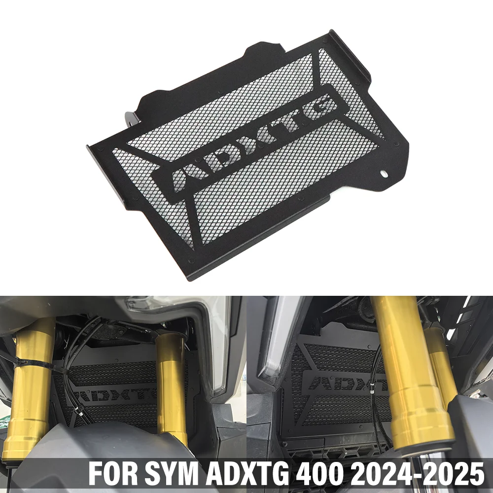 

Motorcycle Radiator Grille Guard Protector Cover Grill Engine Cooler Accessories FOR SYM ADX TG 400 ADXTG 400 ADXTG400 2024-2025