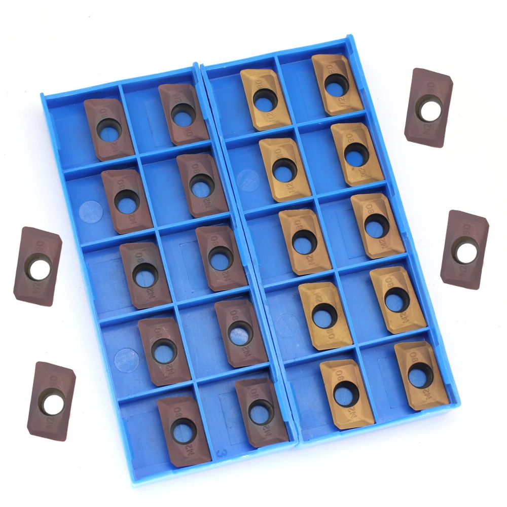 10PCS APKT1604 / APKT1003 / APMT1135 / APMT1604 Carbide Inserts Milling Cutter Turning Tool CNC Lathe Tools