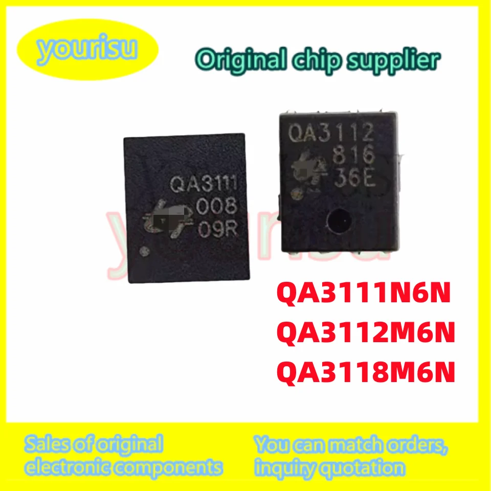 2Pcs/Lot Original and authentic QA3111 QA3111N6N QA3112 QA3112M6N QA3118 QA3118M6N QFN N-channel MOS power chip tube
