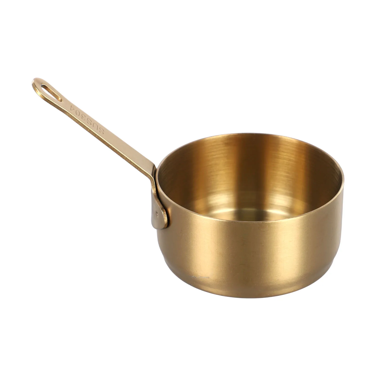 100ML Sauce Pan Mini Sauce Pan Safe On Stoves Smooth Edge Easy To Store Exquisite Workmanship Cooking High Quality