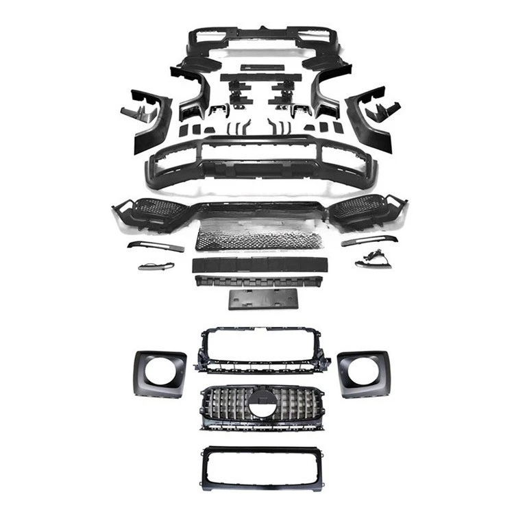 New Auto Parts B Style BodyKit Front/Rear Bumper Grille Plug and Play Bolt-On for  G Class W464 2019-2026