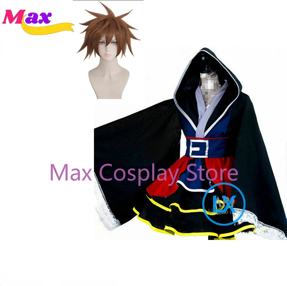 Max Anime Cosplay Costume Sora Lolita Kimono Dress Full Sets Custom Made Female Girls Halloween Customized size