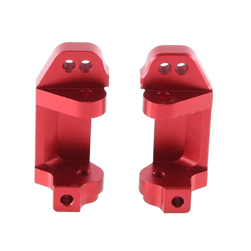 For Traxxas Slash 2WD 1: 10 Alloy Caster Block Set , Red By Atomik RC - Replaces TRX 3632 Accessories Parts