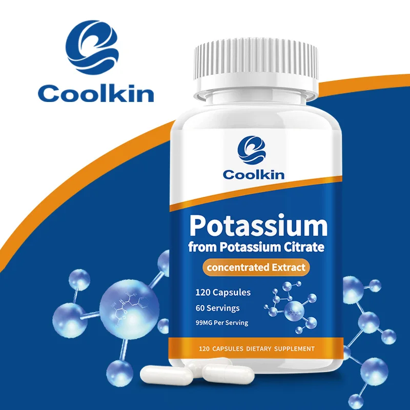 

Potassium Citrate - Supports Nervous System, Heart Health, Relieves Leg Cramps, Increases Muscle Strength, and Boosts Energy
